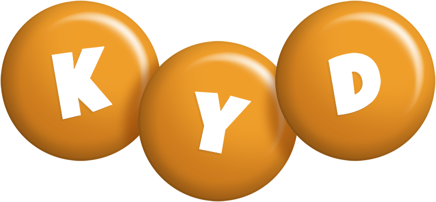 Kyd candy-orange logo