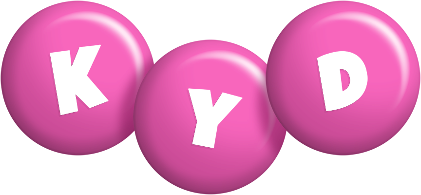 Kyd candy-pink logo