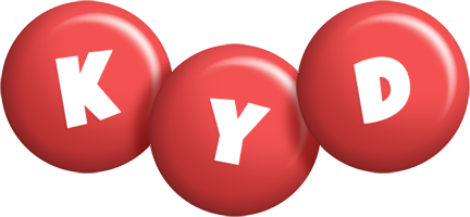 Kyd candy-red logo