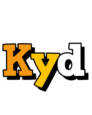 Kyd cartoon logo