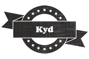 Kyd grunge logo