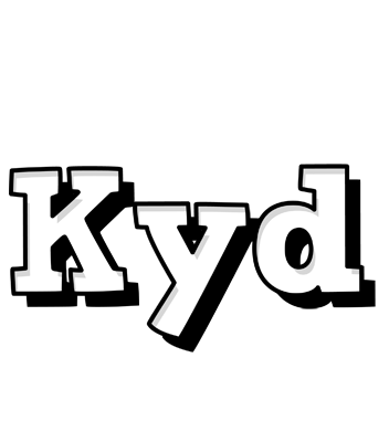 Kyd snowing logo