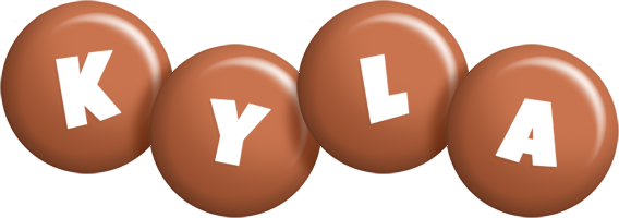 Kyla candy-brown logo