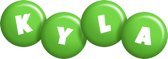 Kyla candy-green logo