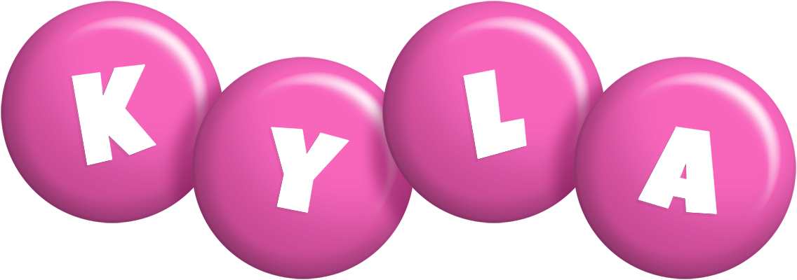 Kyla candy-pink logo