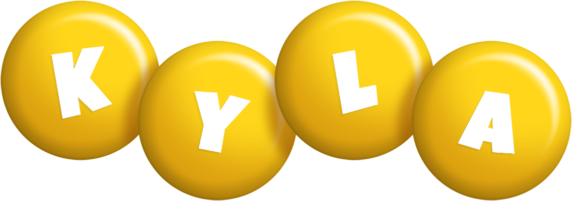 Kyla candy-yellow logo