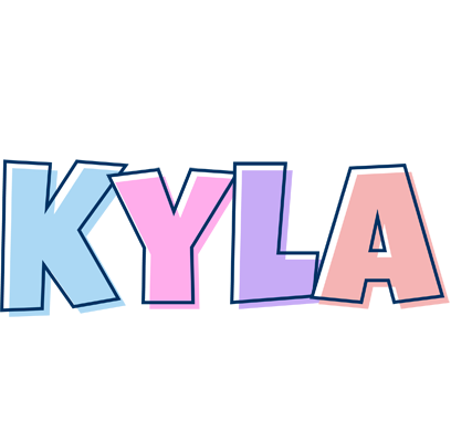 Kyla pastel logo