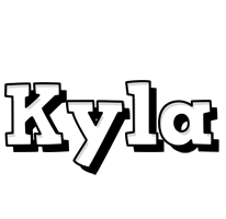Kyla snowing logo