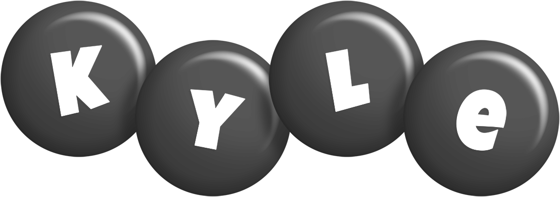 Kyle candy-black logo