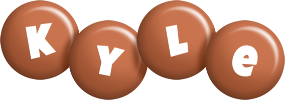 Kyle candy-brown logo