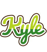 Kyle golfing logo