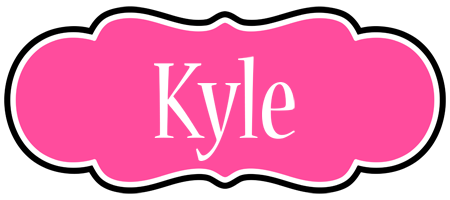 Kyle invitation logo