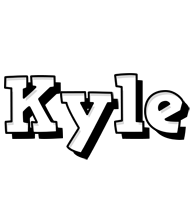 Kyle snowing logo