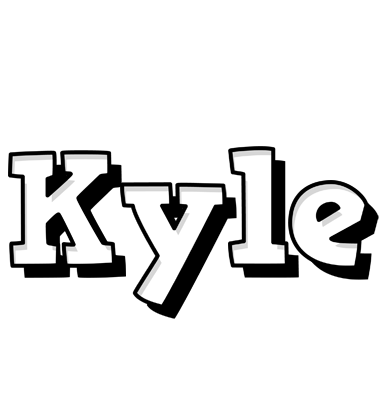 Kyle snowing logo