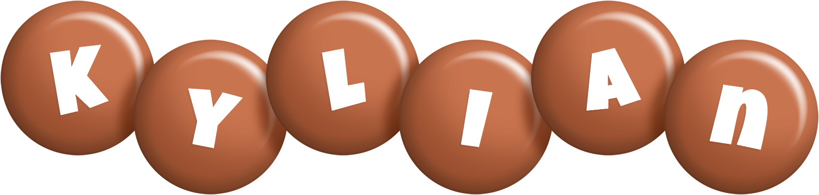 Kylian candy-brown logo