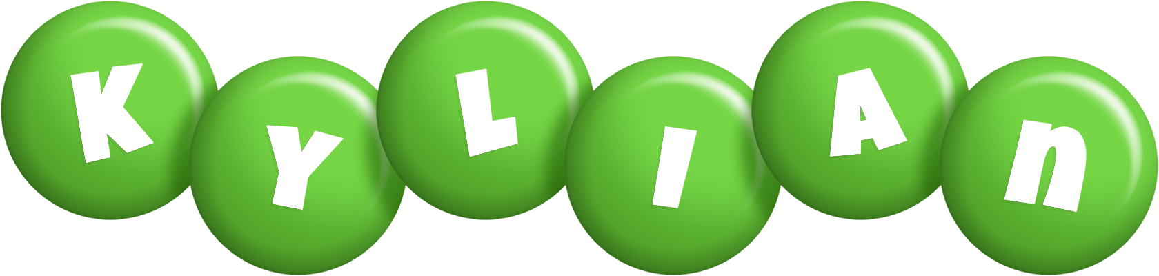 Kylian candy-green logo