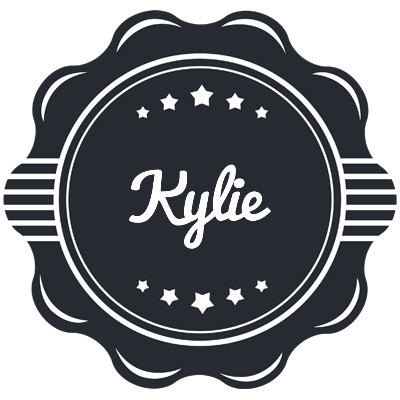 Kylie badge logo