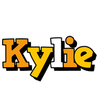 Kylie cartoon logo