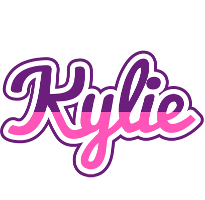 Kylie cheerful logo