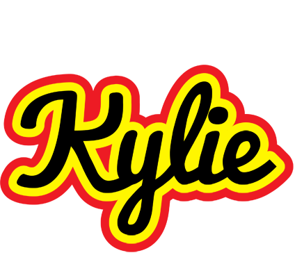 Kylie flaming logo