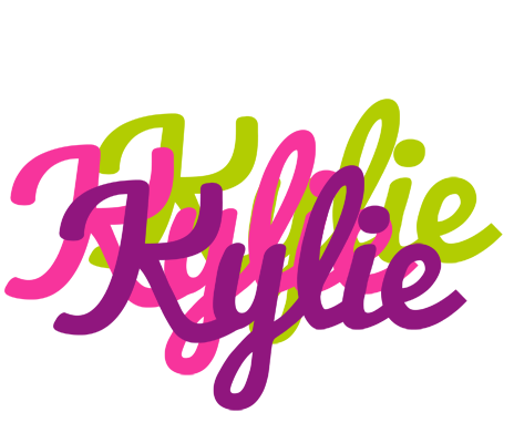 Kylie flowers logo