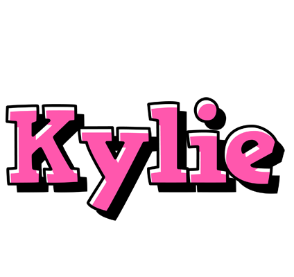 Kylie girlish logo