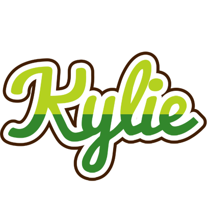 Kylie golfing logo