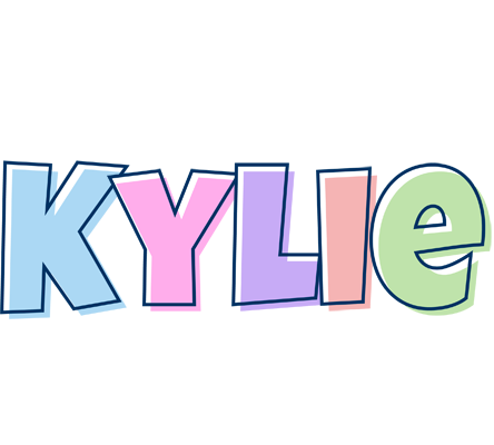 Kylie pastel logo