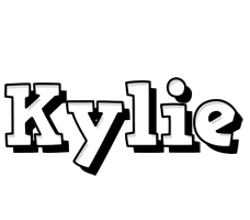 Kylie snowing logo