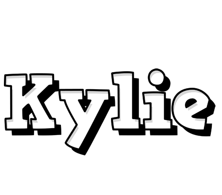 Kylie snowing logo