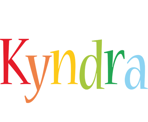 Kyndra birthday logo
