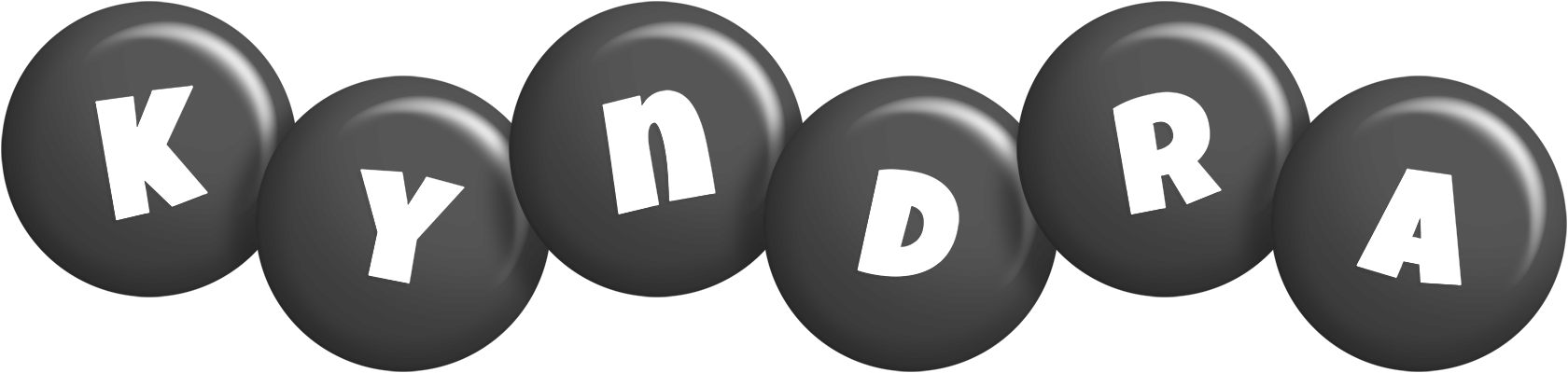 Kyndra candy-black logo