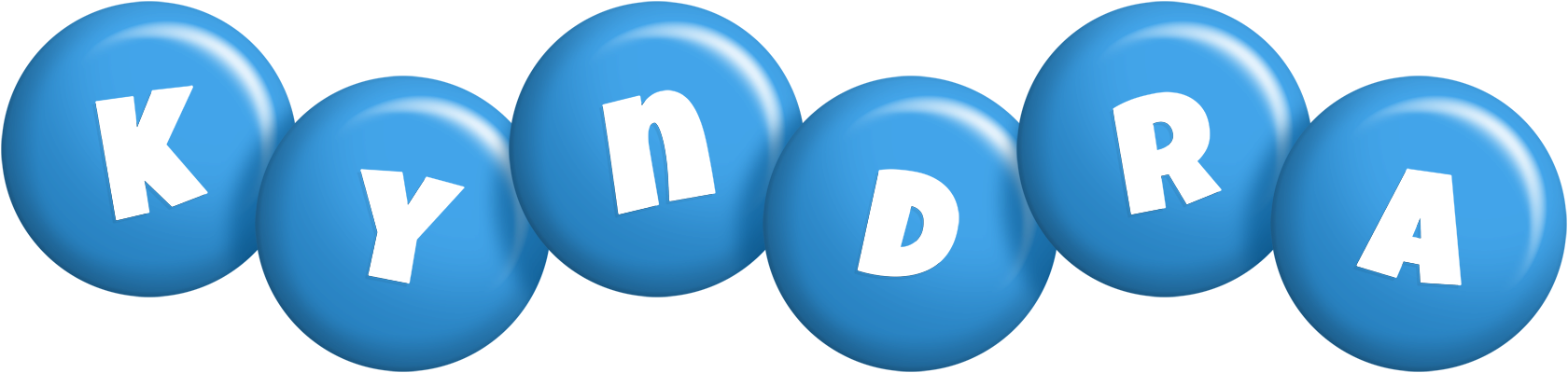 Kyndra candy-blue logo