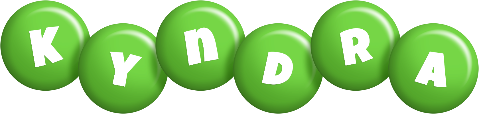 Kyndra candy-green logo