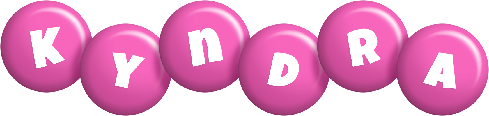 Kyndra candy-pink logo