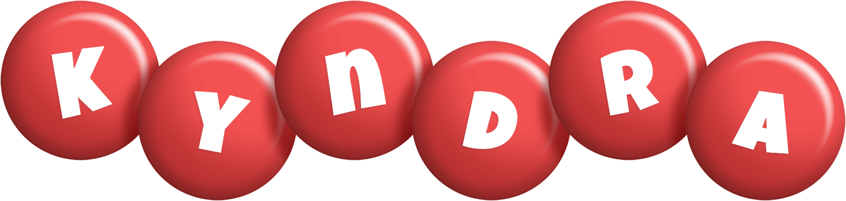 Kyndra candy-red logo