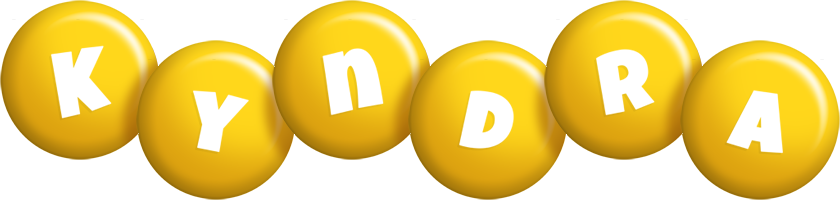 Kyndra candy-yellow logo