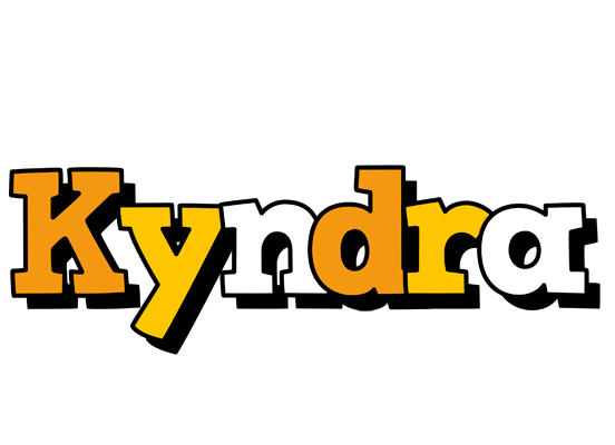 Kyndra cartoon logo