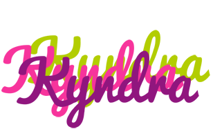 Kyndra flowers logo