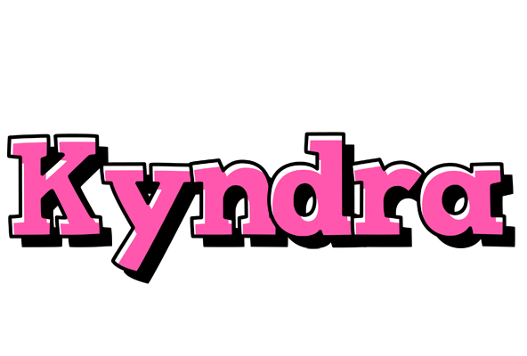 Kyndra girlish logo