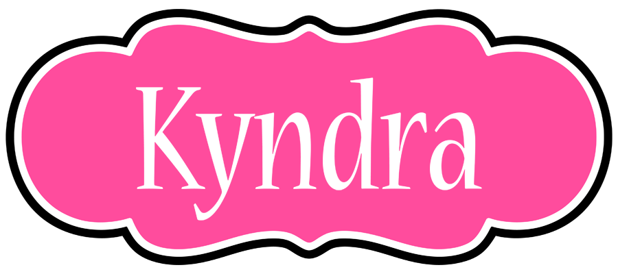 Kyndra invitation logo