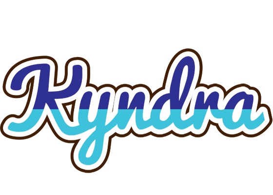 Kyndra raining logo