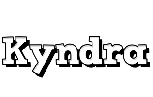 Kyndra snowing logo