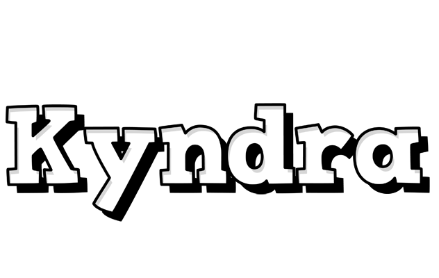 Kyndra snowing logo