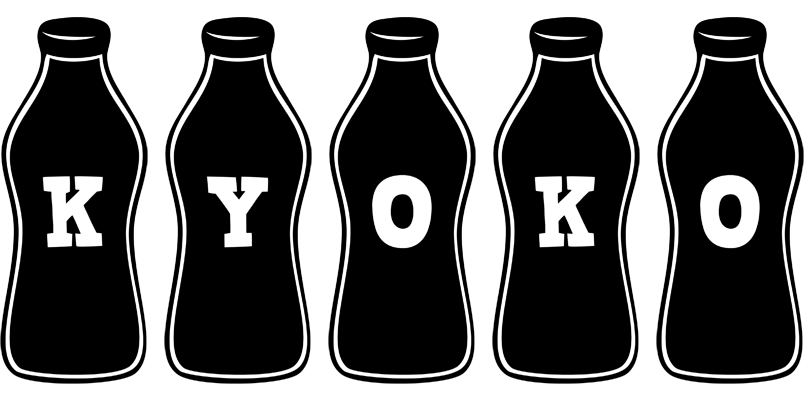 Kyoko bottle logo
