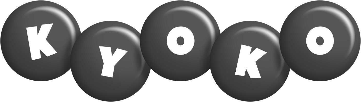 Kyoko candy-black logo