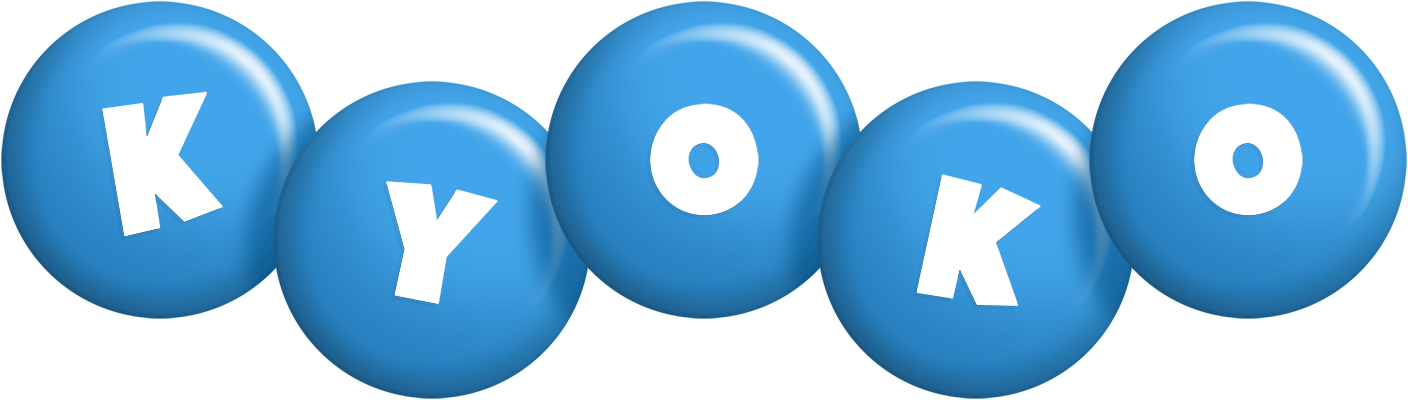 Kyoko candy-blue logo