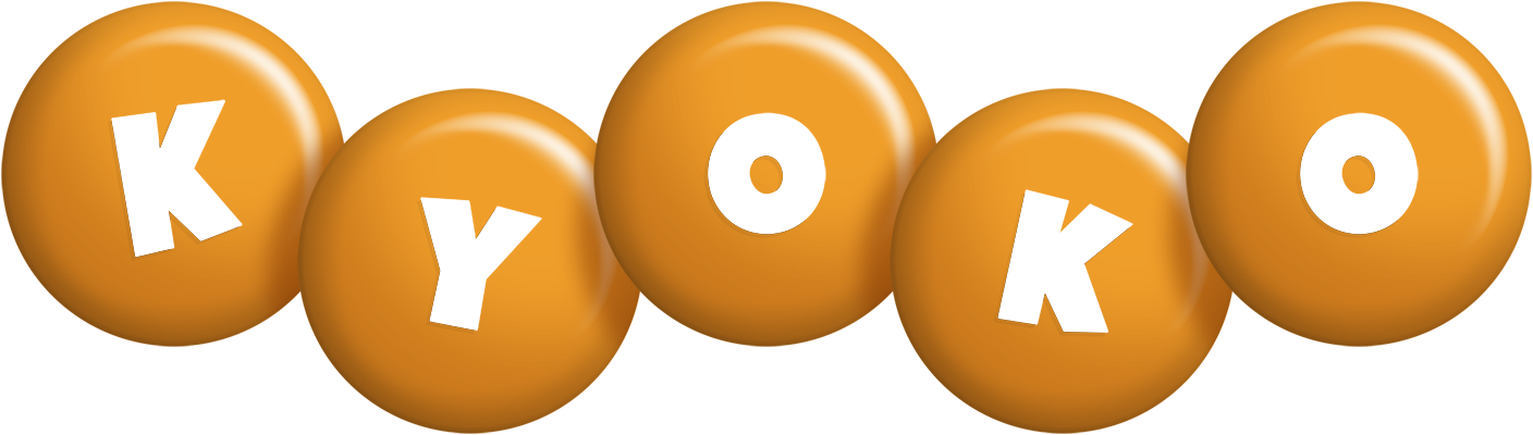 Kyoko candy-orange logo