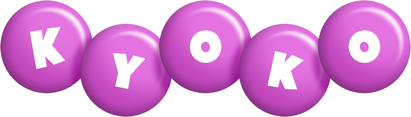Kyoko candy-purple logo