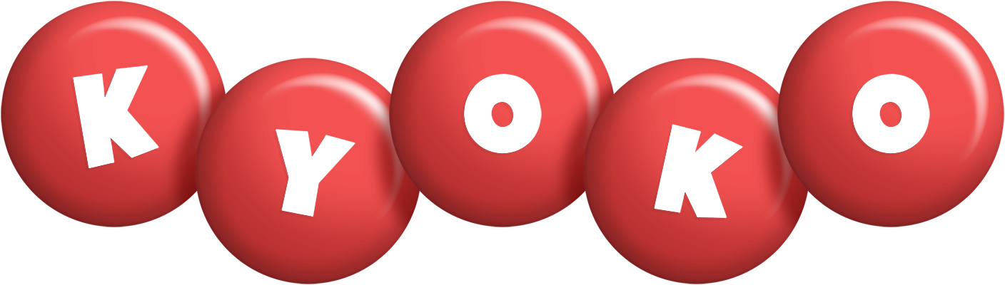 Kyoko candy-red logo